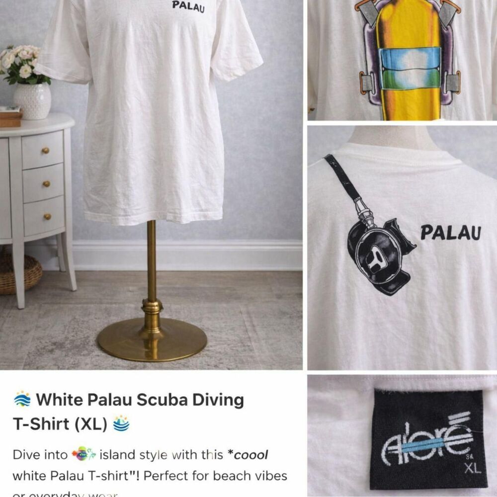 Unbranded Men's White and Cream T-shirt